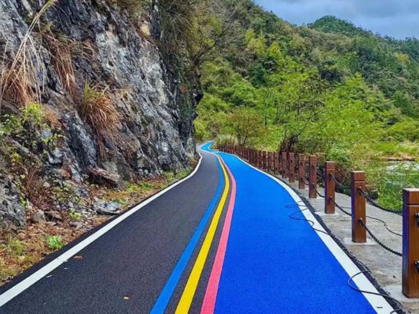 彩色瀝青道路